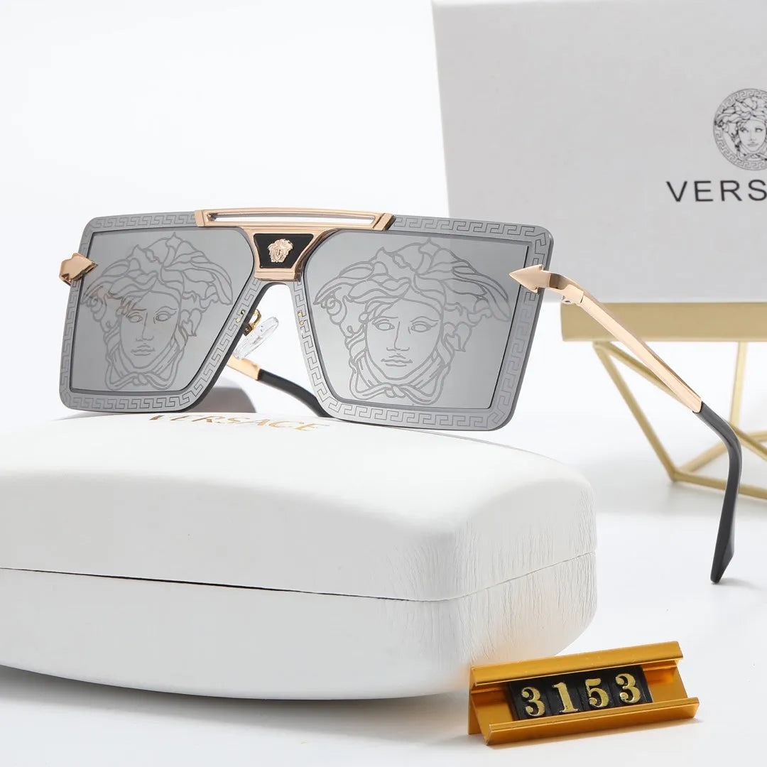 Frameless Square Polarized Sunglasses F16588