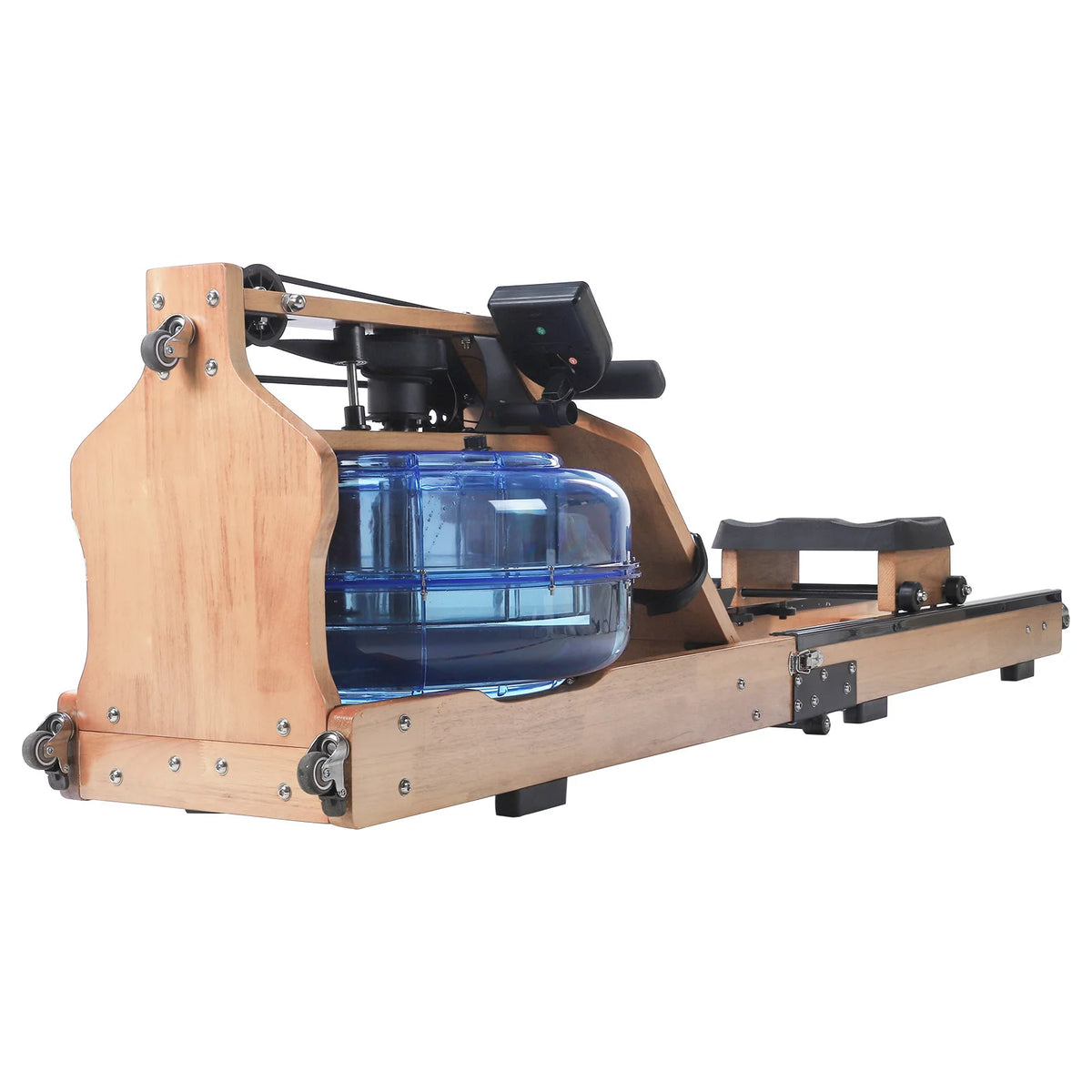 Water Rowing Machine with LED Display Foldable B4437