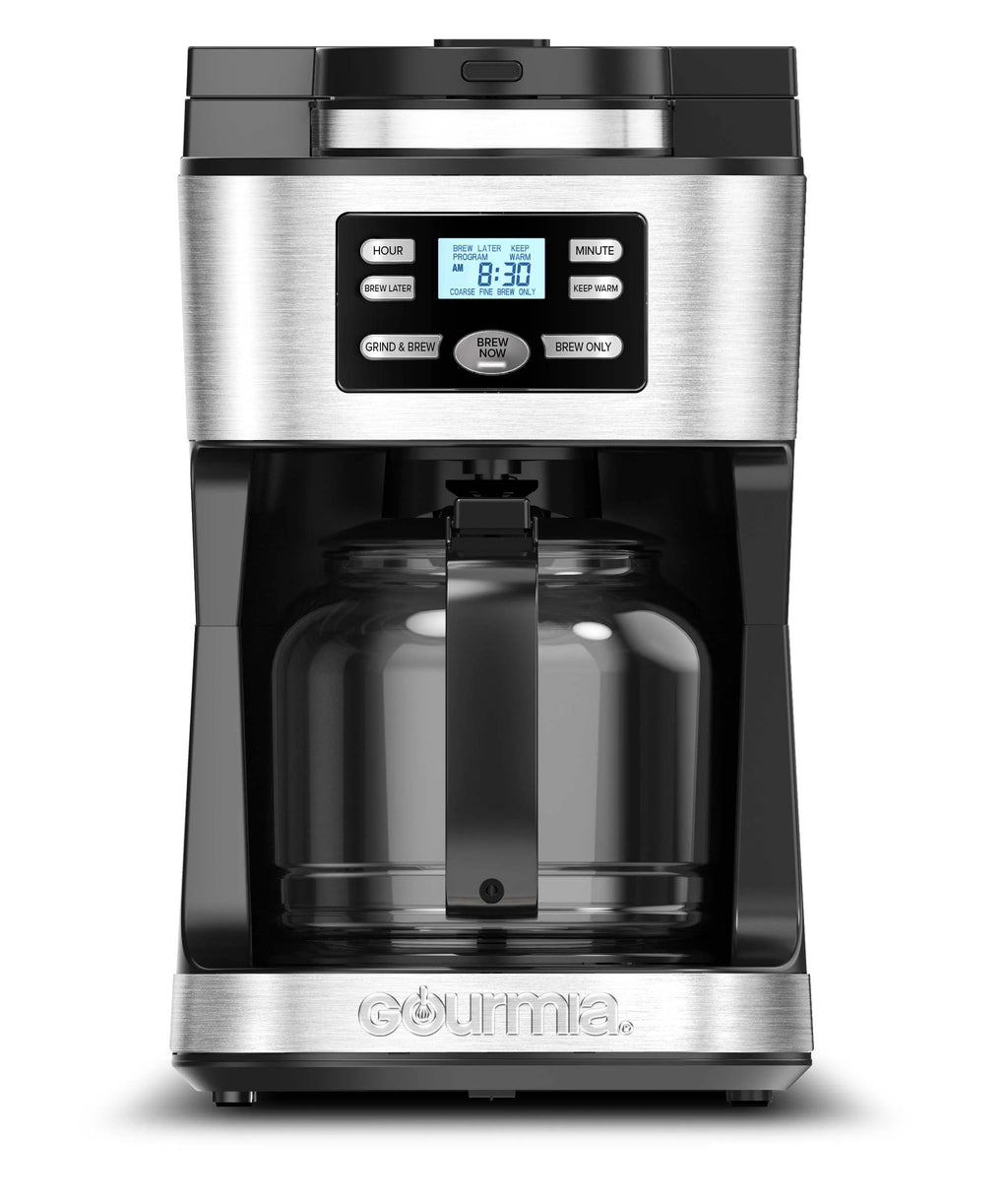 12-Cup Grind & Brew Coffee Maker with Integrated Grinder Black R55817