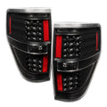 Black LED Tail Lights O111