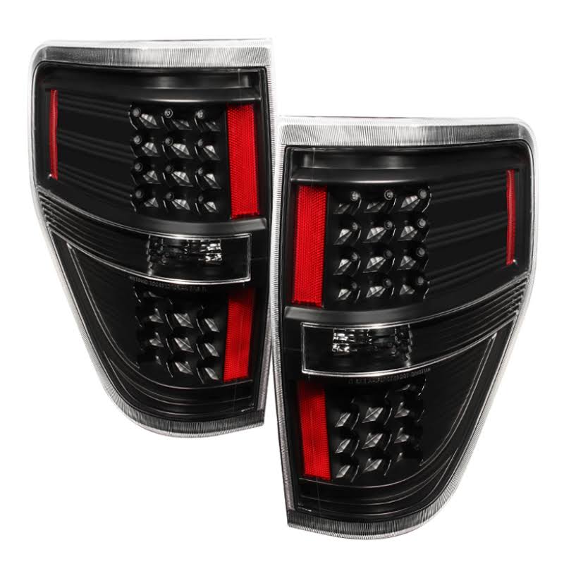 Black LED Tail Lights O111