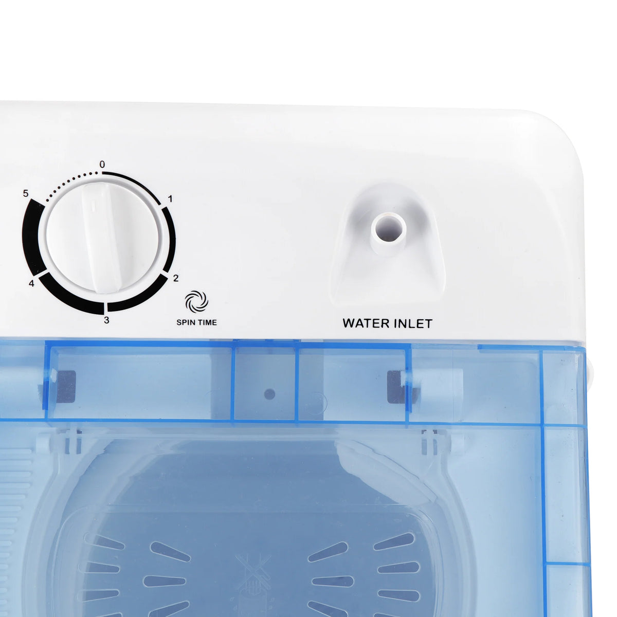 Portable Compact Twin Tub Washing Machine 11lb Washer 6.6lb Spin Dryer E180
