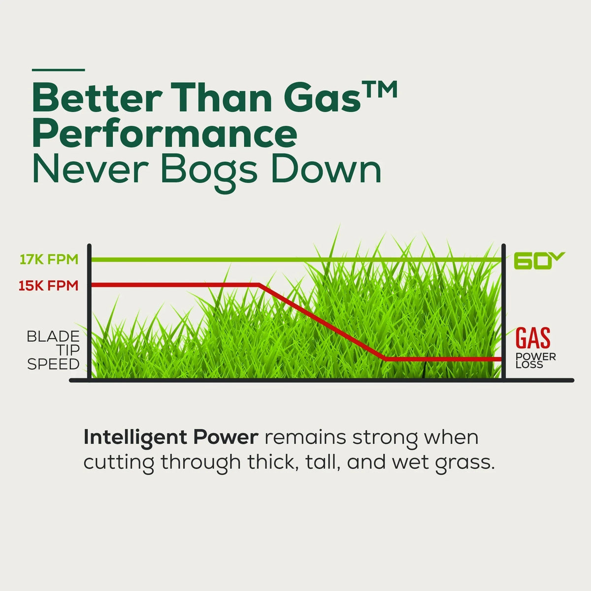 60V 42” Electric Zero Turn Mower with 8 Ah Batteries Q7738