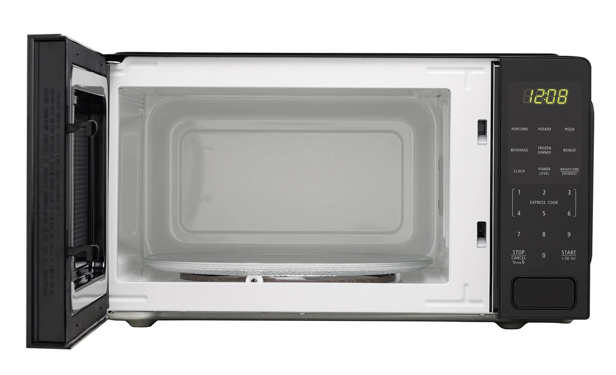 1.1 Cu ft 1000 Watts Black Countertop Microwave Oven G88129
