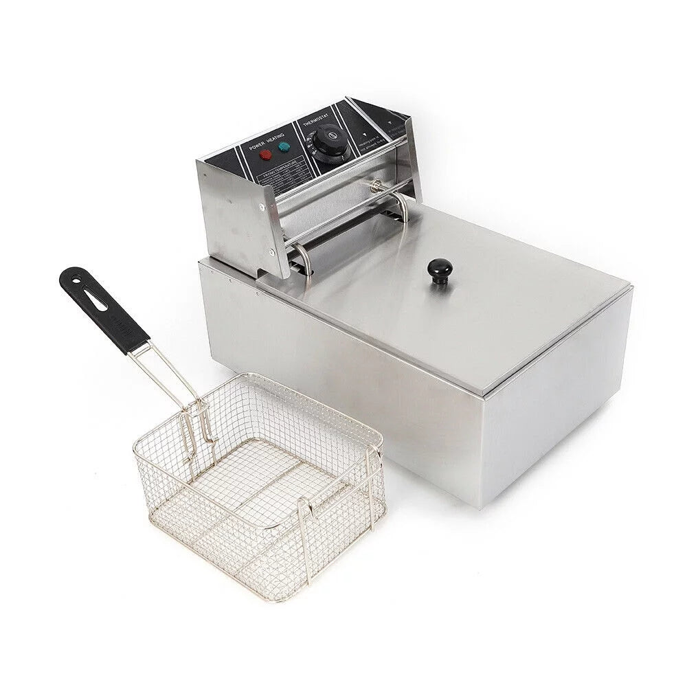 1700W 6L Stainless Steel Electric Deep Fryer V590