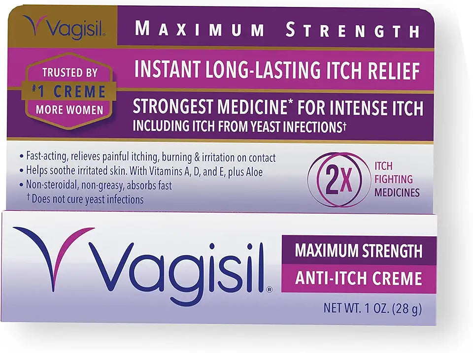 Anti-Itch Cream with Benzocaine 1 oz V510323