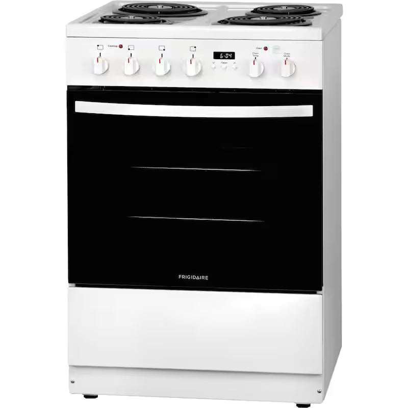 24 in. 1.9 cu. ft. Freestanding Electric Range in White B6116