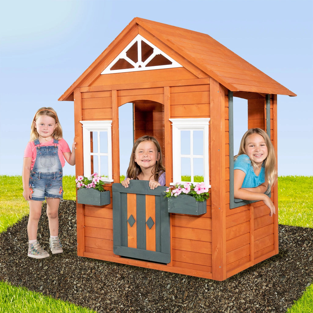 Wooden Playhouse E4395