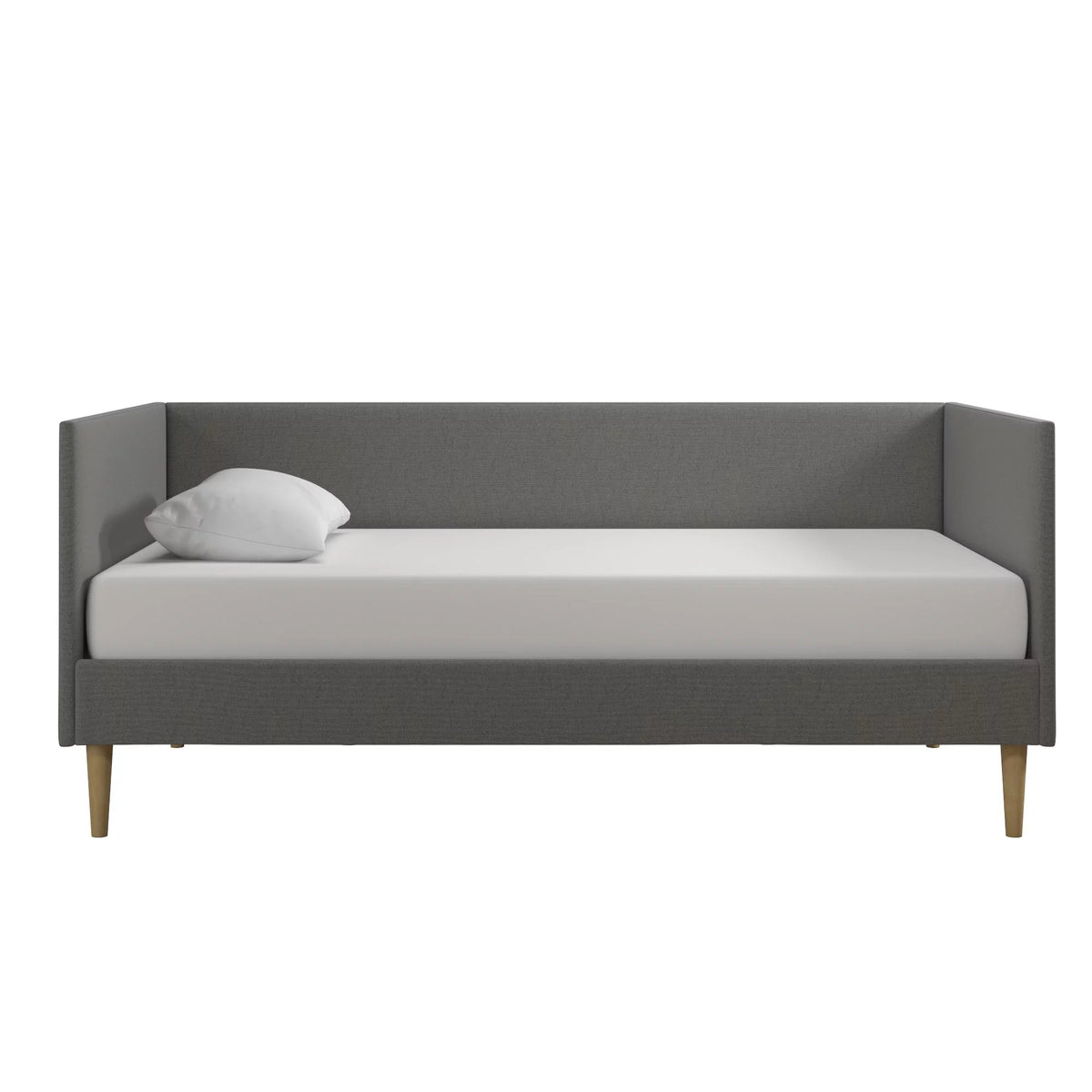 Gray Linen Queen Upholstered Daybed Frame N202