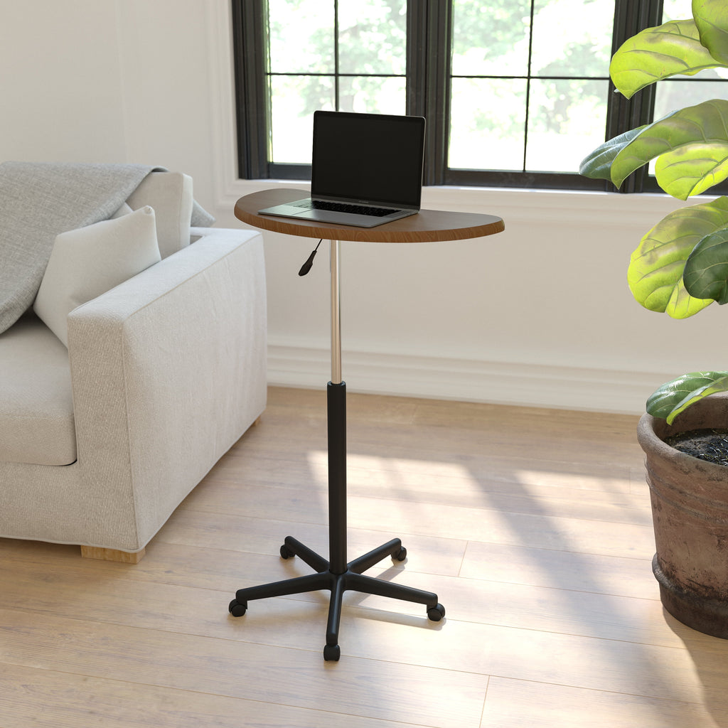 Walnut Mobile Laptop Computer Desk J32335