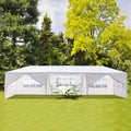 10 x 30 Outdoor Canopy Tent with 8 Side Walls Y646004