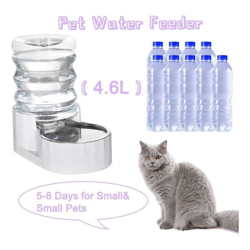 Automatic Bpa-free Stainless Steel Pet Waterer C241451