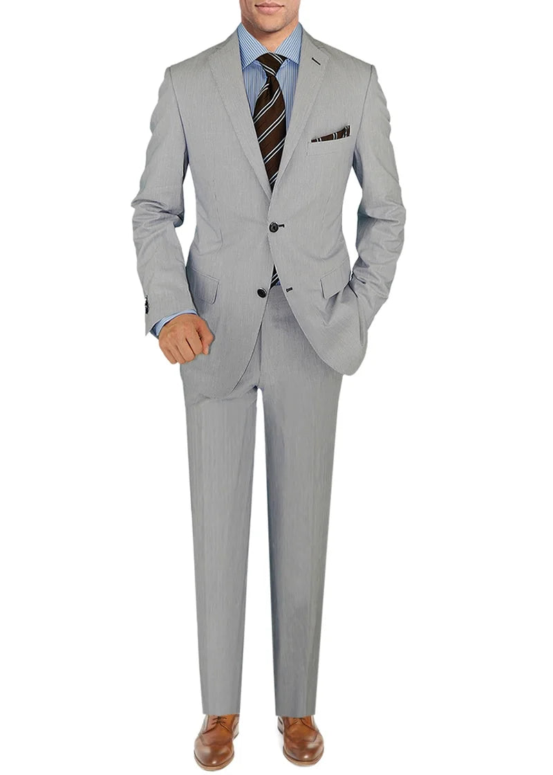 Italian Mens 2 Button Trim Fit Suit Jacket G1437