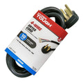 Black 6FT 10AWG 4 Prong Dryer Appliance Cord U7071