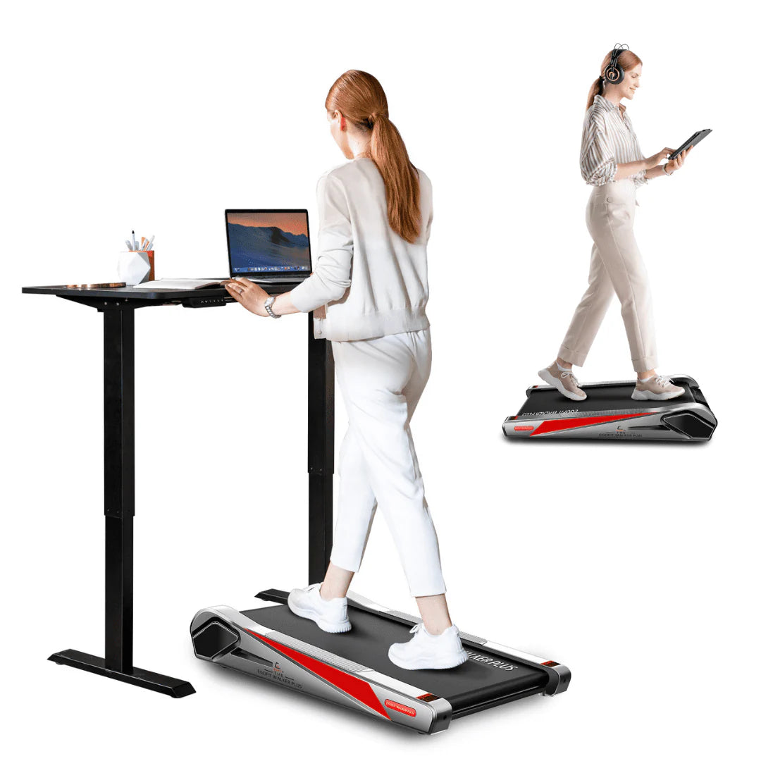 Under Desk Electric Walking Treadmill 2.0HP 5 Incline T418749