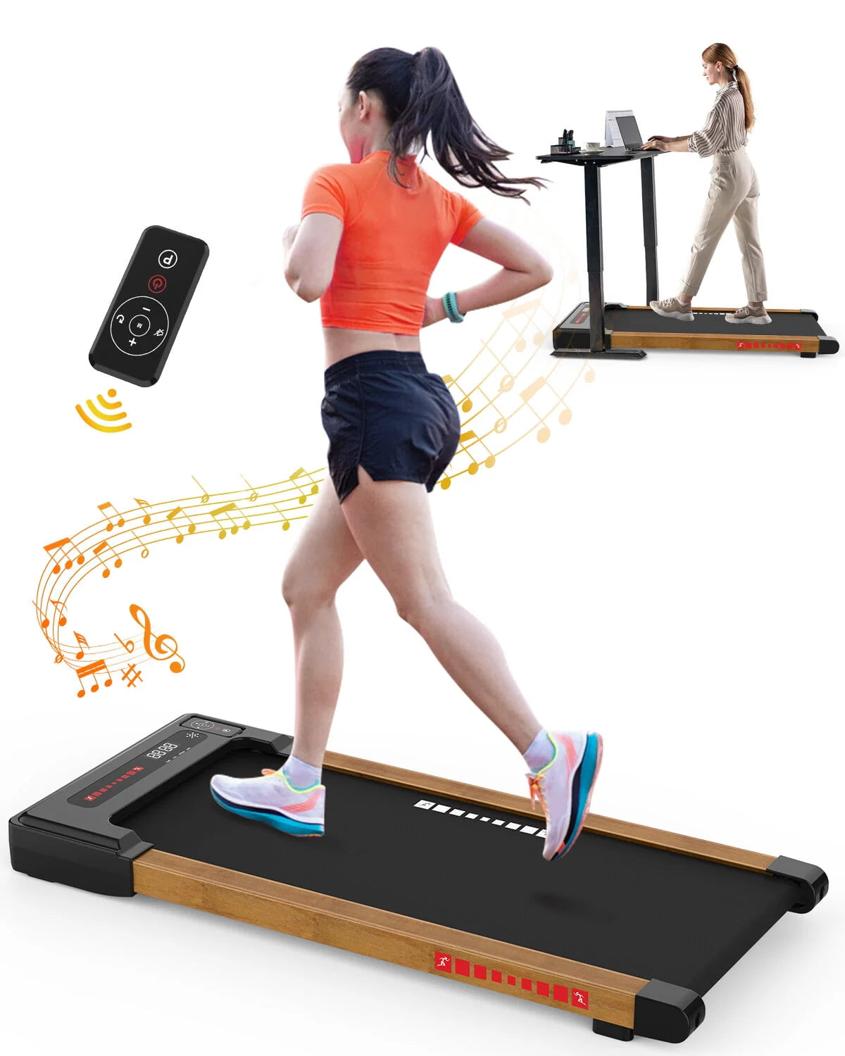 2.5HP Under Desk Electric Treadmill L995