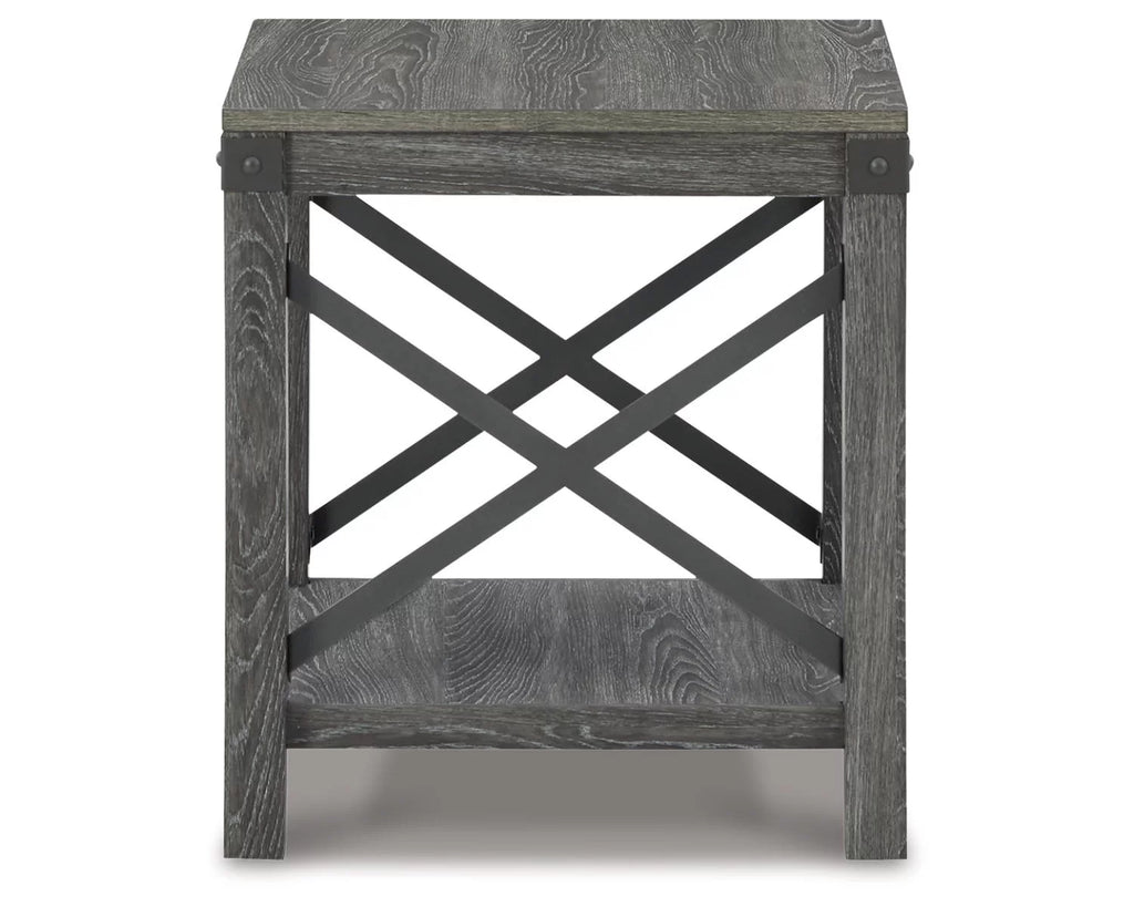 End Table Grayish Brown J428987