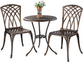 3 Piece Rustproof Cast Aluminum Bistro Set L303