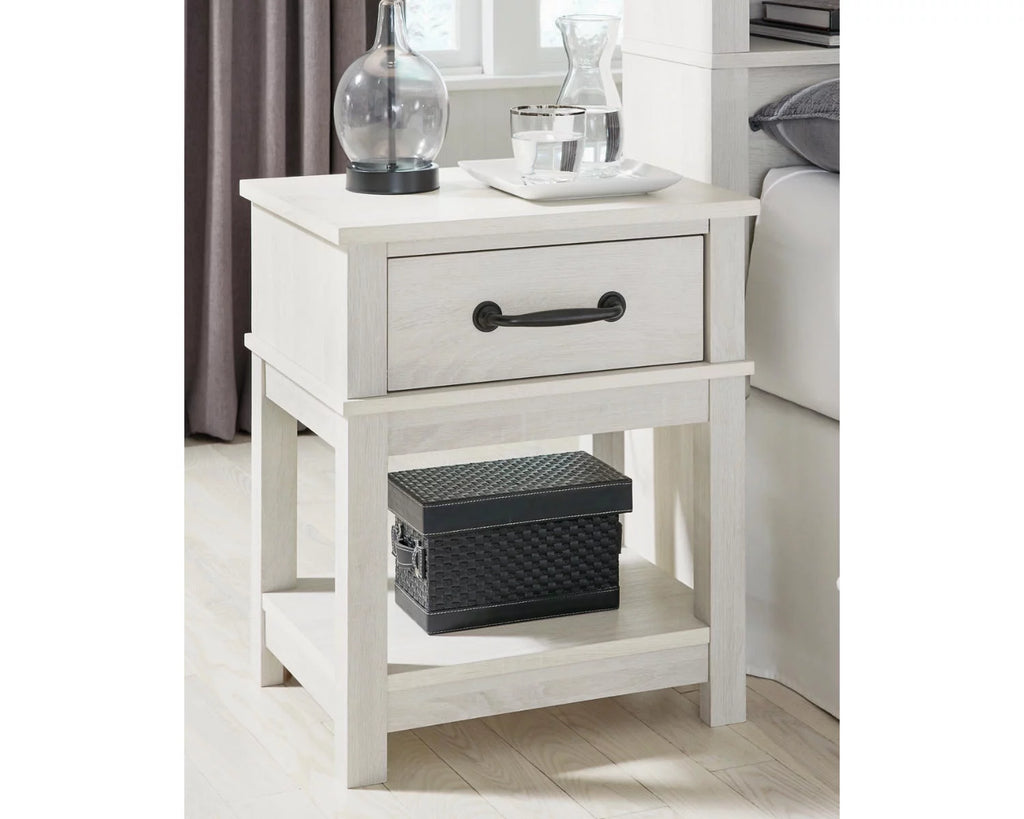White Nightstand M241120