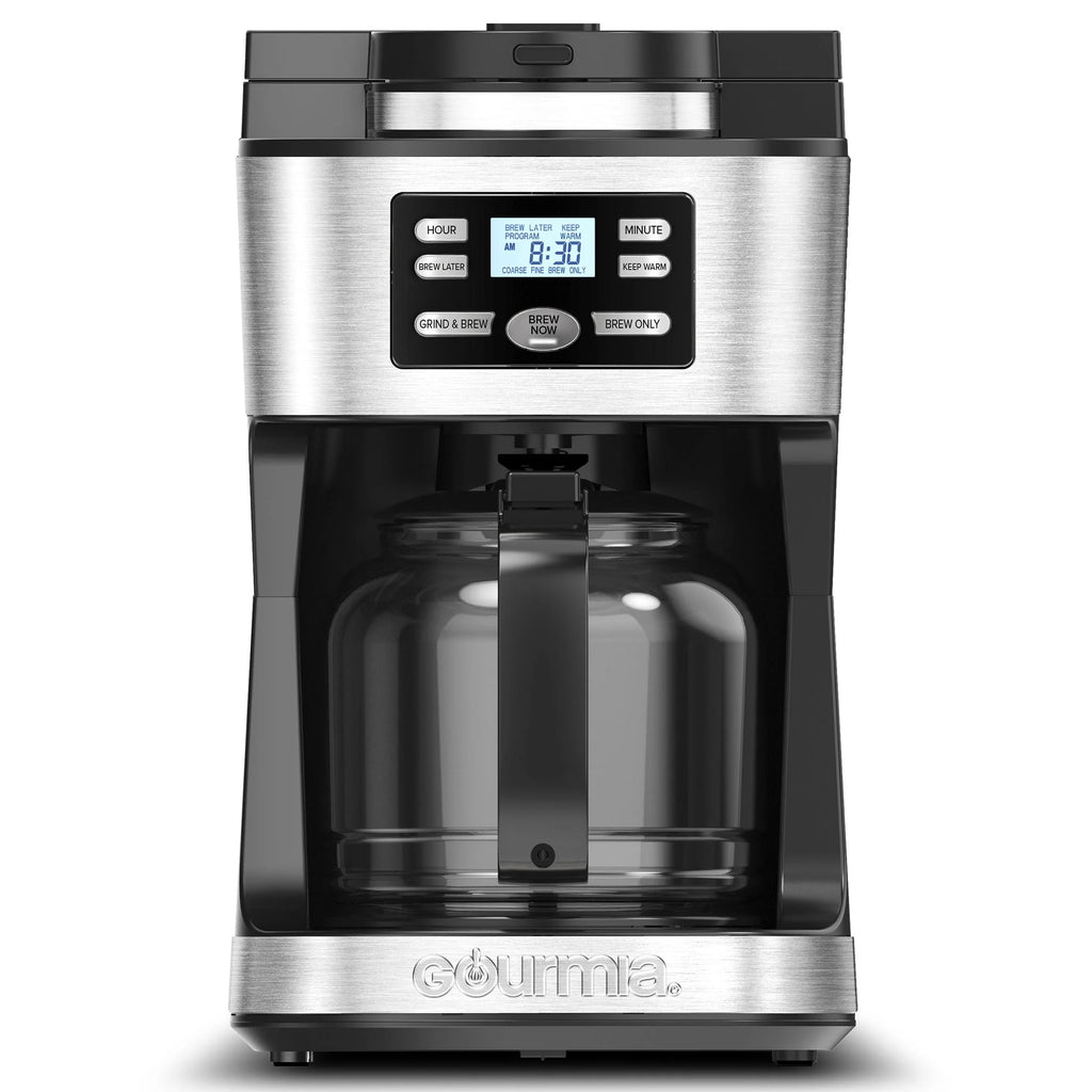 12-Cup Grind & Brew Coffee Maker with Integrated Grinder Black R55817