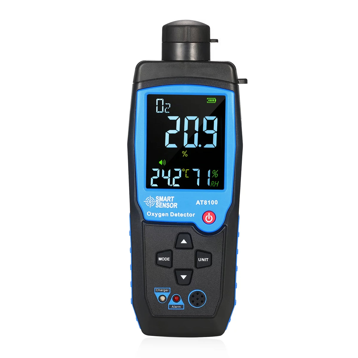 Handheld Digital USB Rechargeable O2 Sensor Tester Monitor LCD Display D828