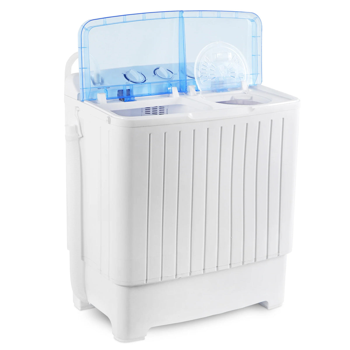 Portable Compact Twin Tub Washing Machine 11lb Washer 6.6lb Spin Dryer E180