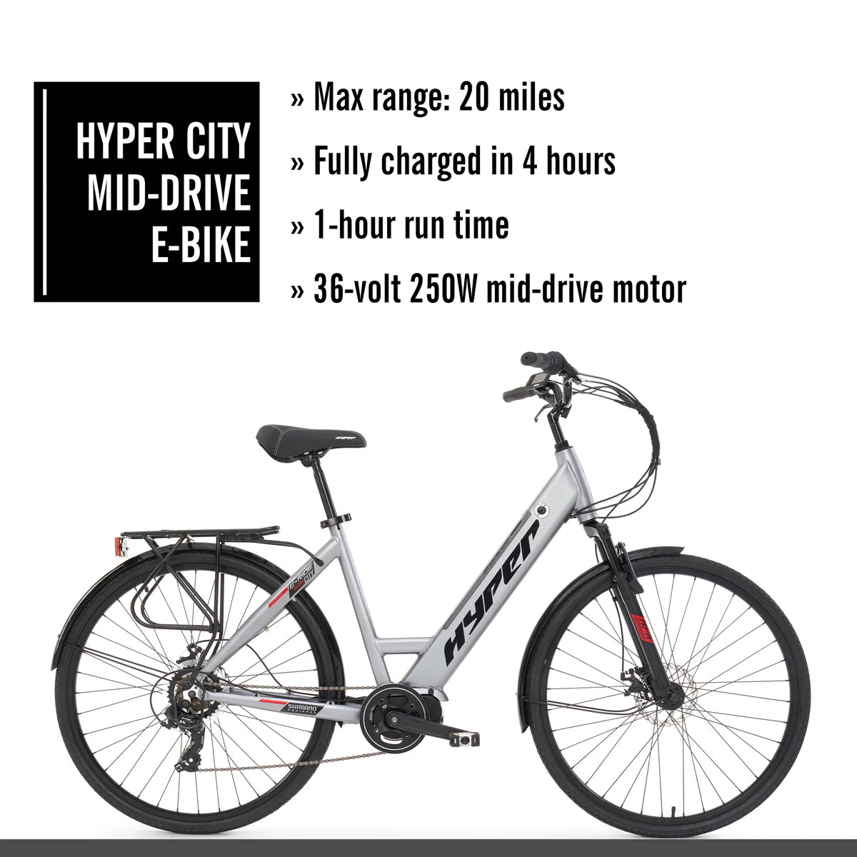 36V 700C Pedal-Assist Electric Bike P545520