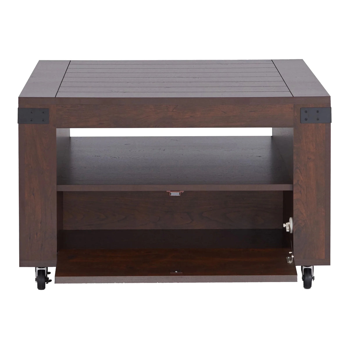 Walnut Coffee Table with Casters F89910