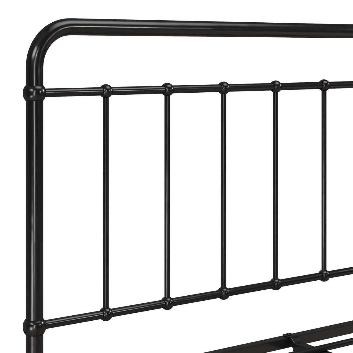 Black Full Metal Bed V37631