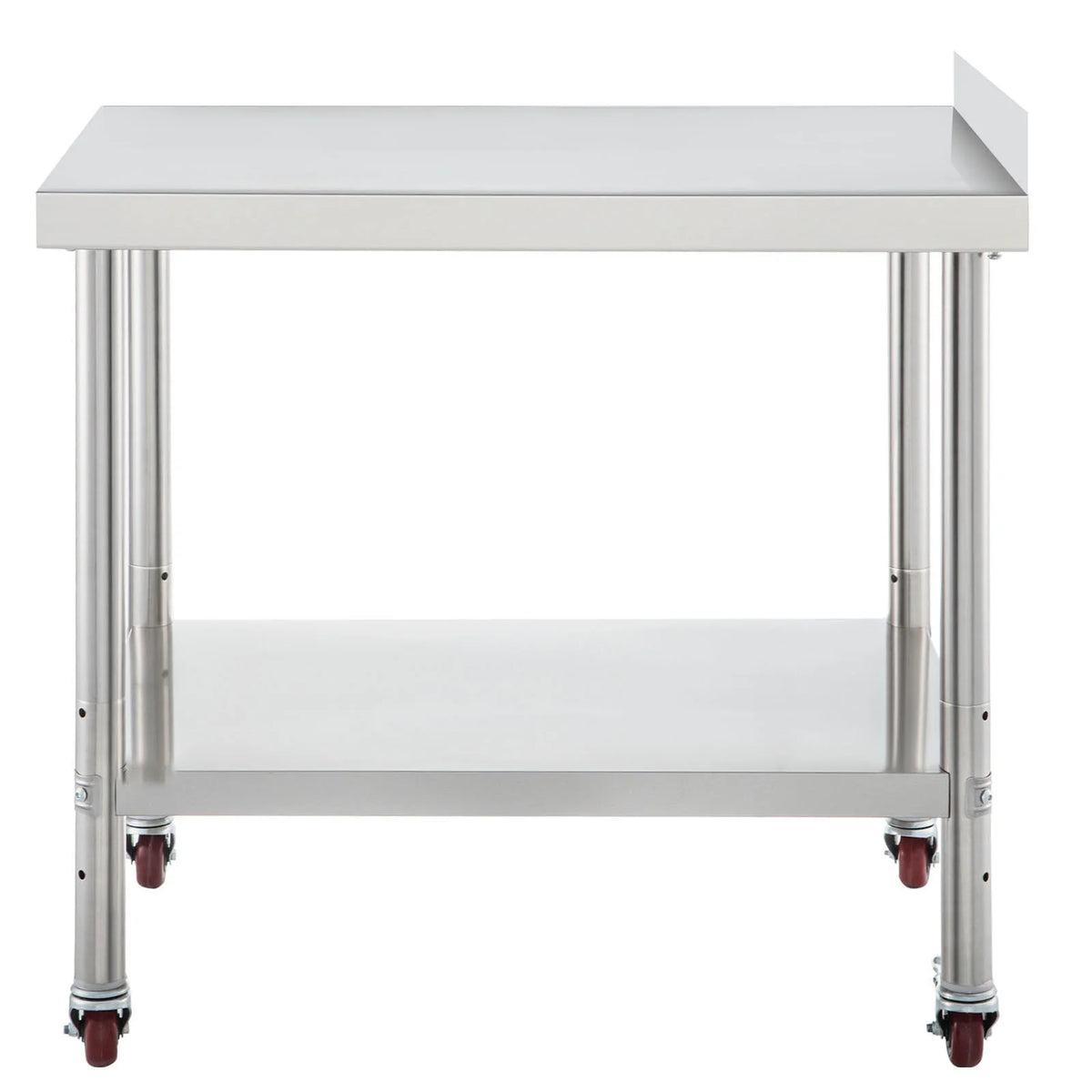 Stainless Steel Work Table 24x15in with 4 Casters O1192