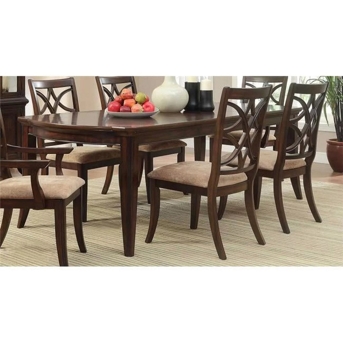 Rich Brown Cherry Dining Table Z358