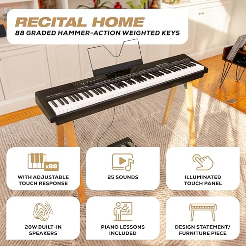 88 Hammer Action Weighted Keys Digital Piano I47192