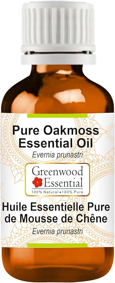 Oakmoss Essential Oil Steam Distilled 100ml (3.38 oz) K9505