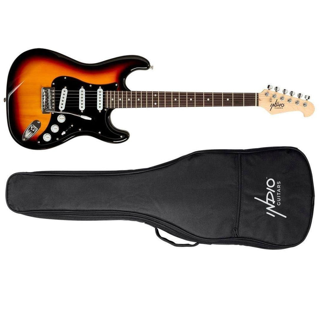Sunburst Electric Guitar with Gig Bag Z7244