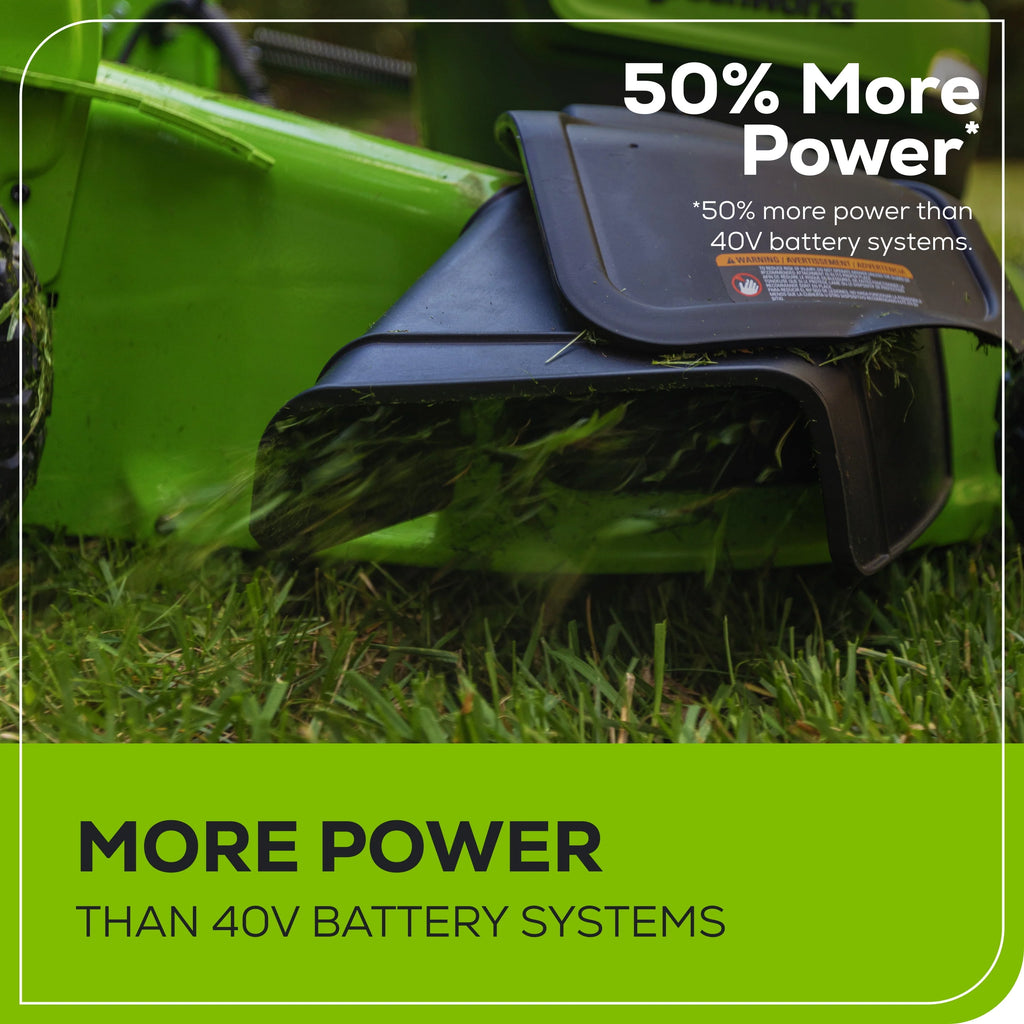 60V 21 Self Propelled Lawn Mower with 8.0 Ah Battery & Rapid Charger V552059
