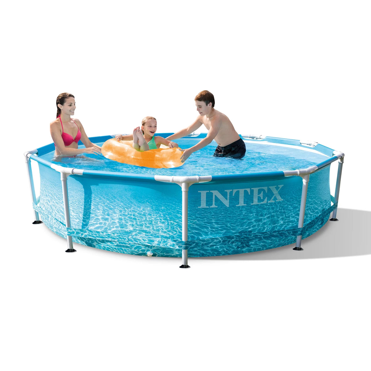 10' X 30 Metal Frame Swimming Pool with Filter Pump S12507