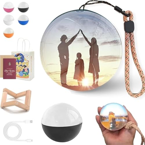 Christmas Ornament LED Crystal Ball Player C28380