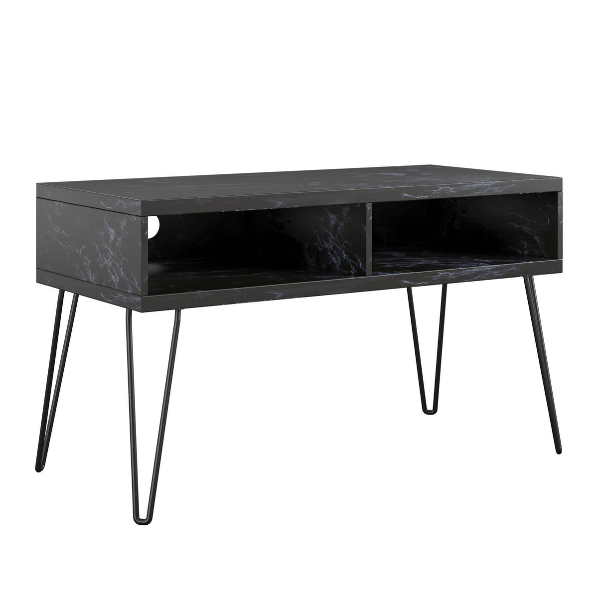 Black Marble TV Stand W96007