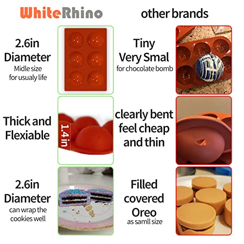 Silicone Chocolate Heart Molds Set F42303
