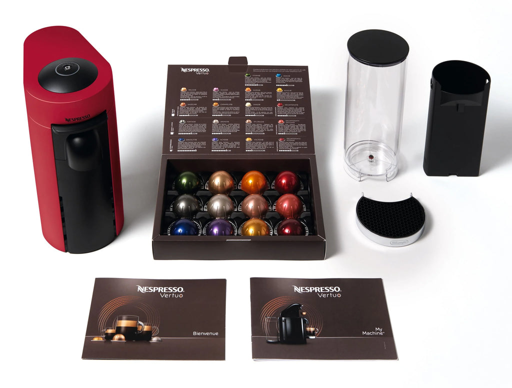 Cherry Red Coffee and Espresso Maker V608