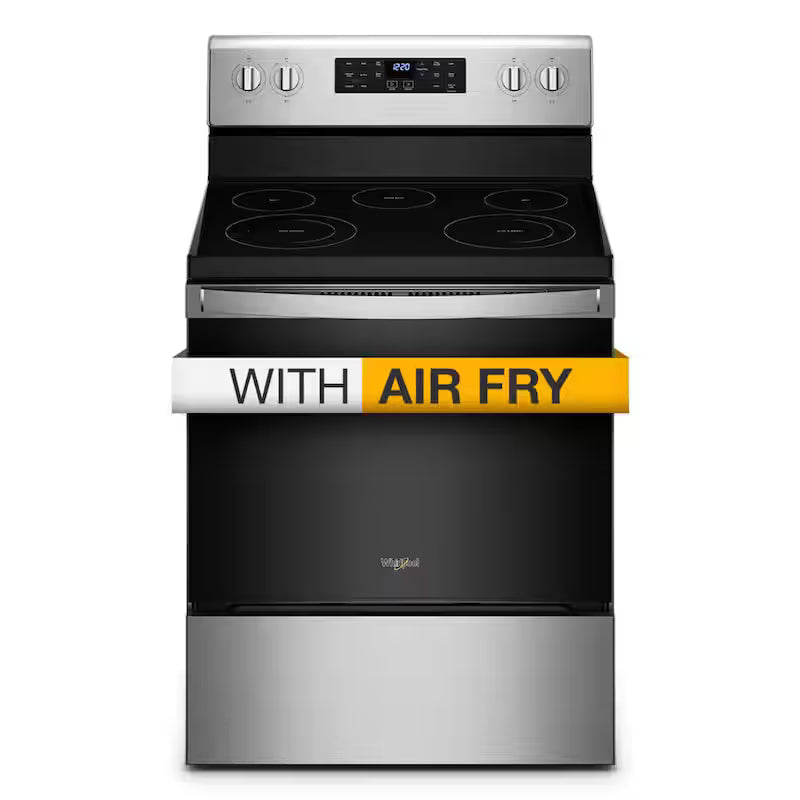 5.3 cu. ft. Electric Range with Air Fry in Stainless Steel N983