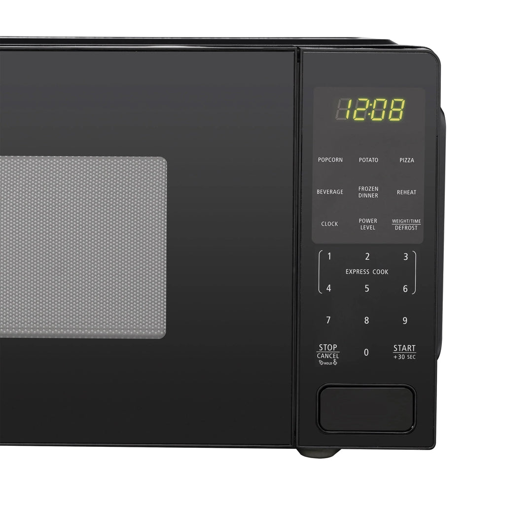 1.1 Cu ft 1000 Watts Black Countertop Microwave Oven G88129