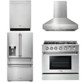 36 Propane Gas Range, Range Hood, Refrigerator, Dishwasher S2324