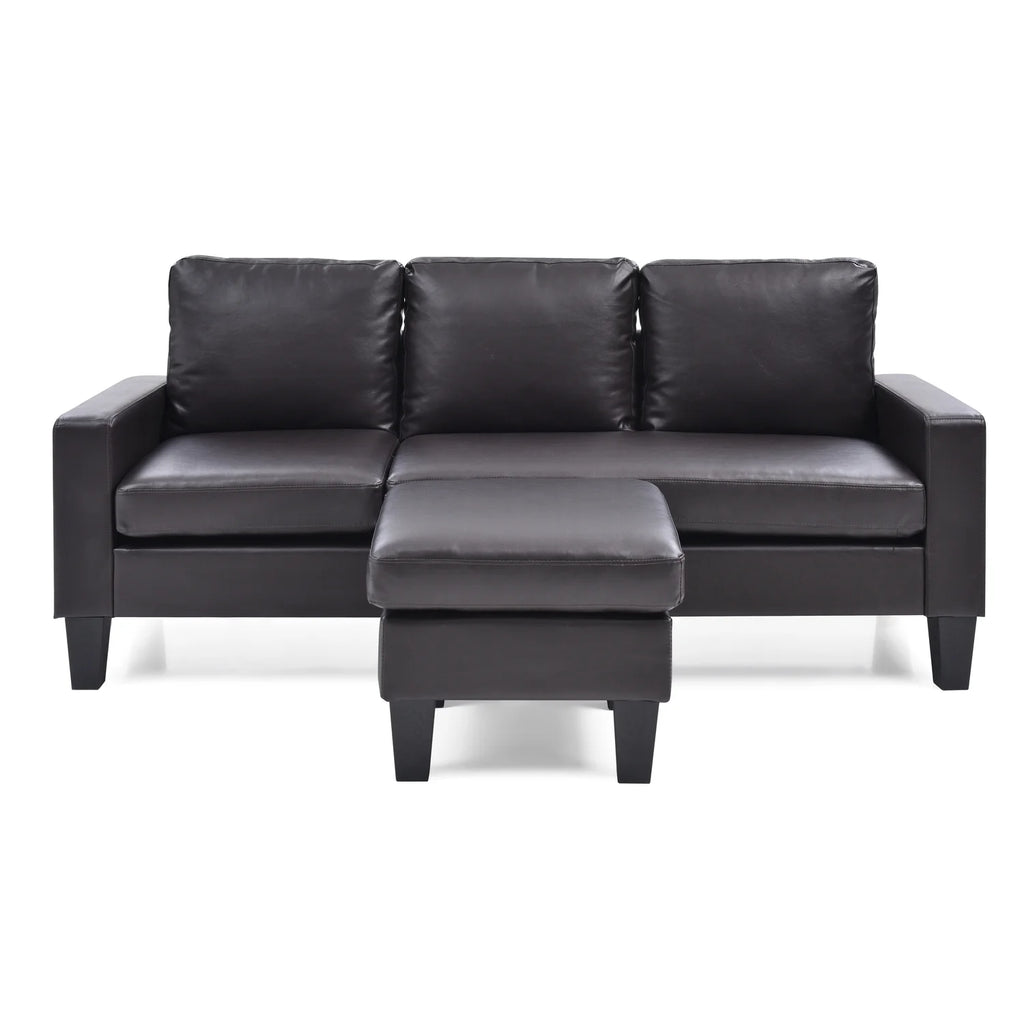 Cappuccino Sofa Chaise B7190