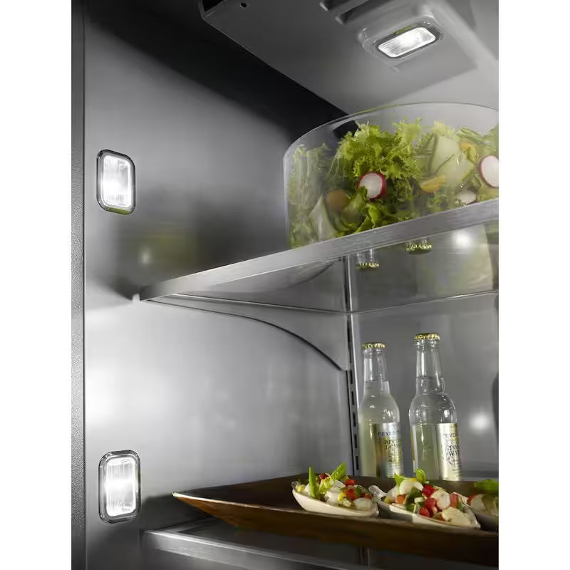 20.9 cu. ft. Built-In Bottom Freezer Refrigerator in Stainless Steel W84574