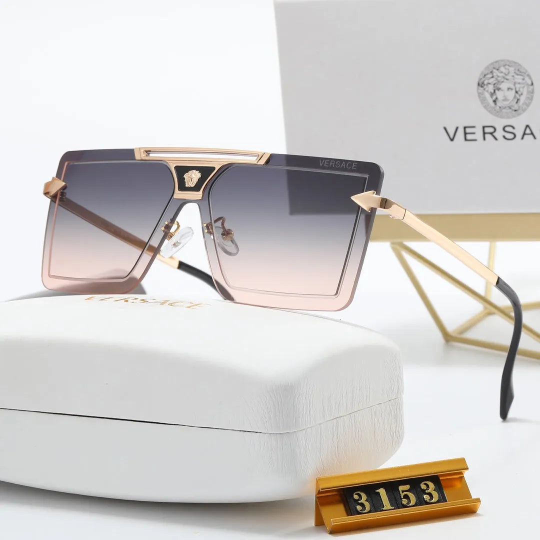 Frameless Square Polarized Sunglasses F16588