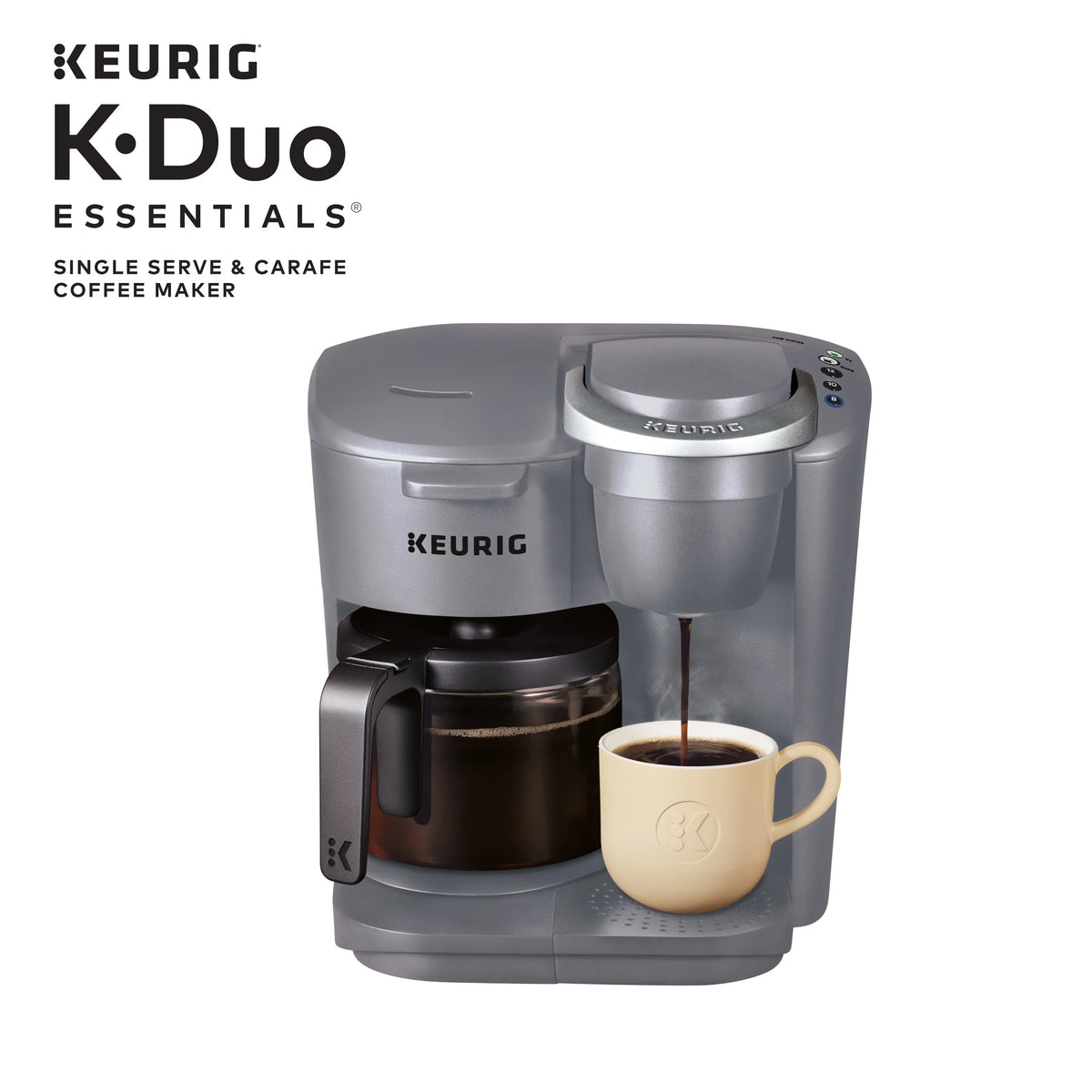 Black Single-Serve K-Cup Pod Coffee Maker D9430