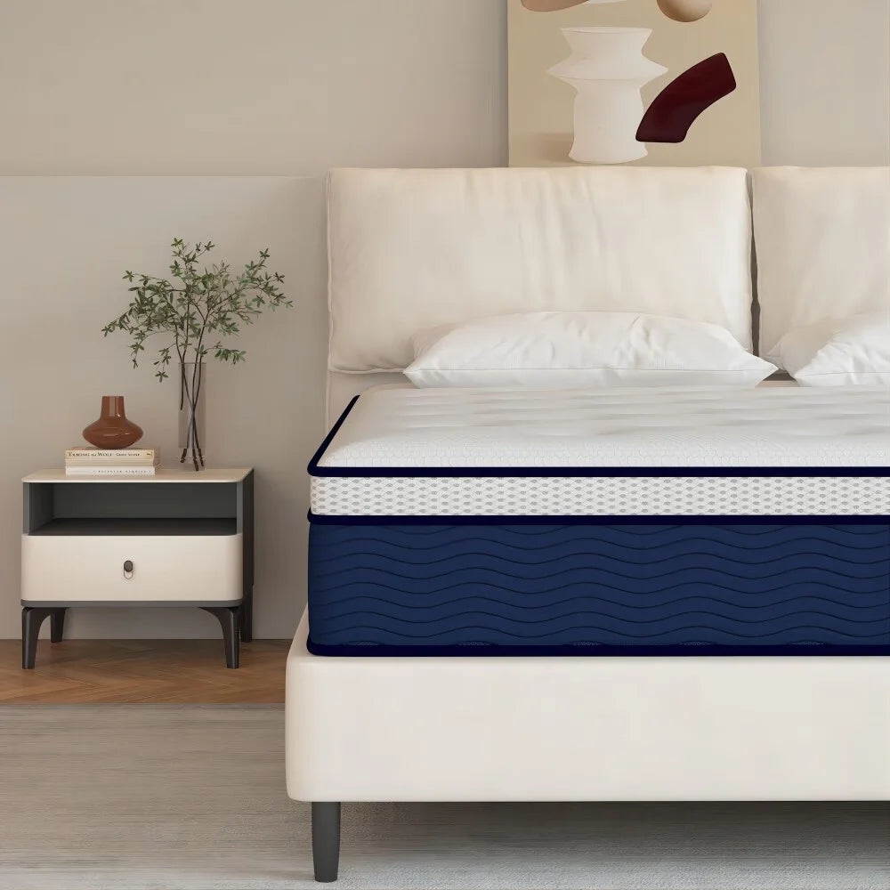 King Size 12 inch Gel Memory Foam Hybrid Mattress N20502