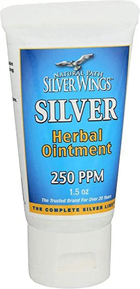 Colloidal Silver 500PPM 16Oz + Herbal Ointment 250PPM T5734