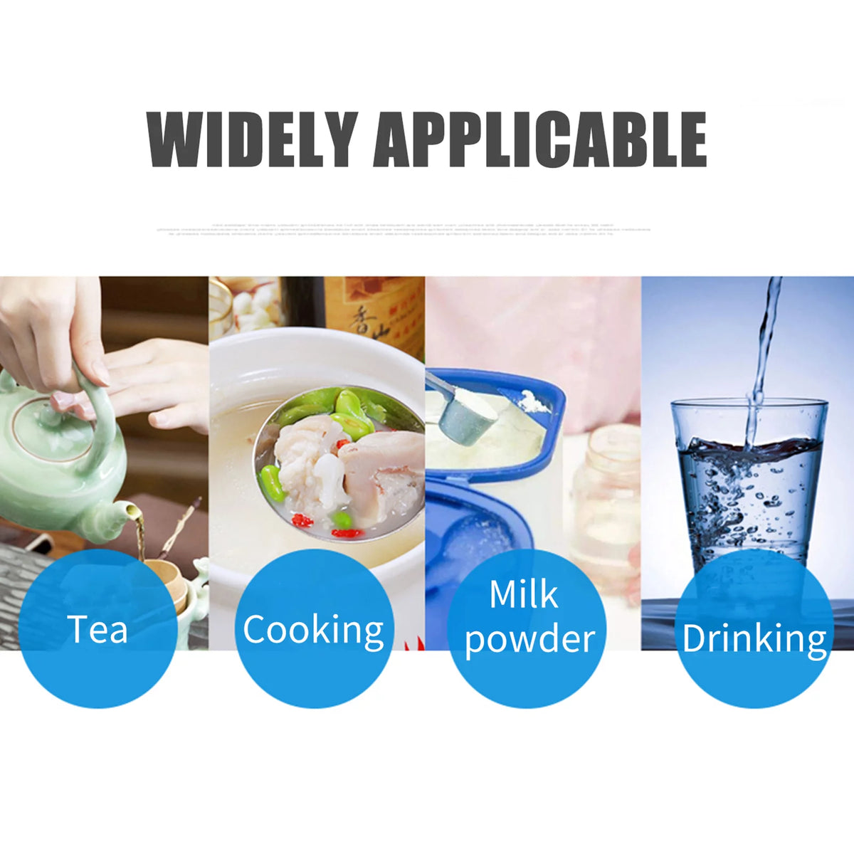 Water Filter with 8-layer Cartridge Tap Water Purifier Filtration System D355249